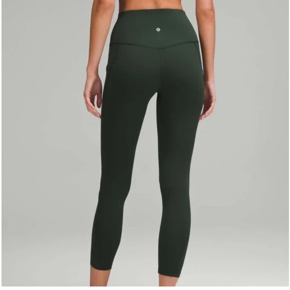 Lululemon Align High Rise Pant 25” Legacy Green NWT Size 6 - Picture 2 of 7